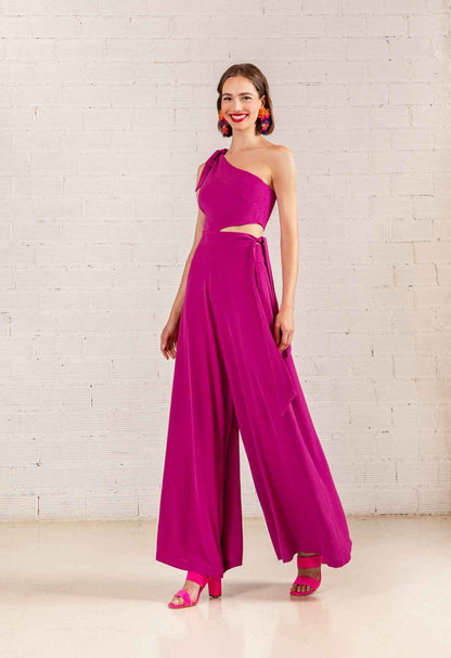 FARLAH ONE SHOULDER JUMPSUIT