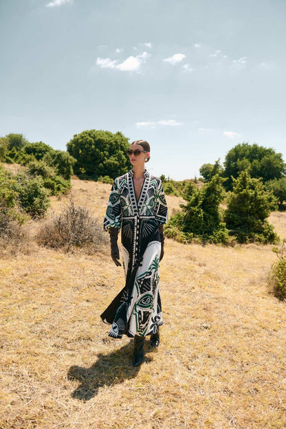 GREEN JEWEL DRESS