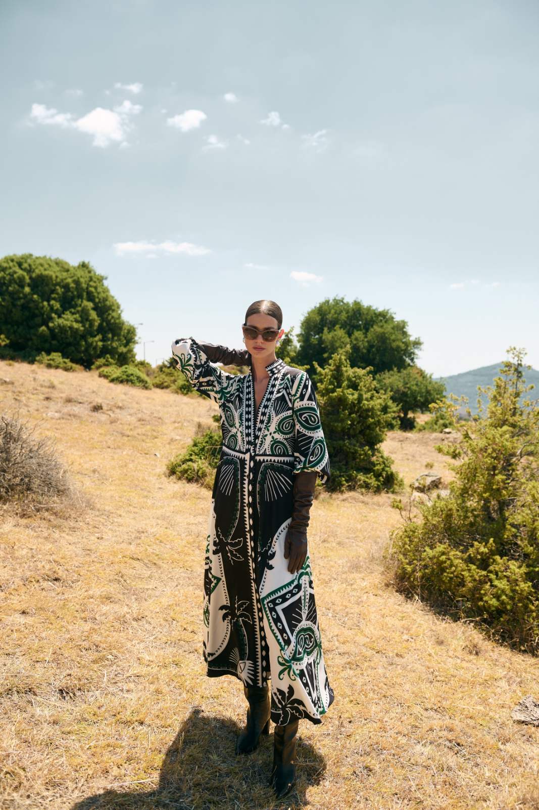 GREEN JEWEL DRESS