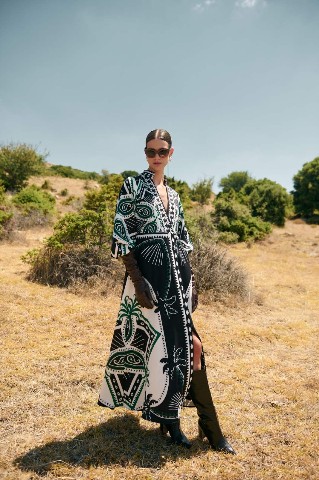 GREEN JEWEL DRESS