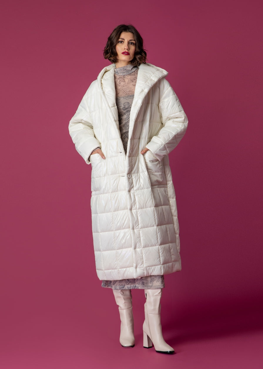 KELLY PUFFER JACKET ECRU