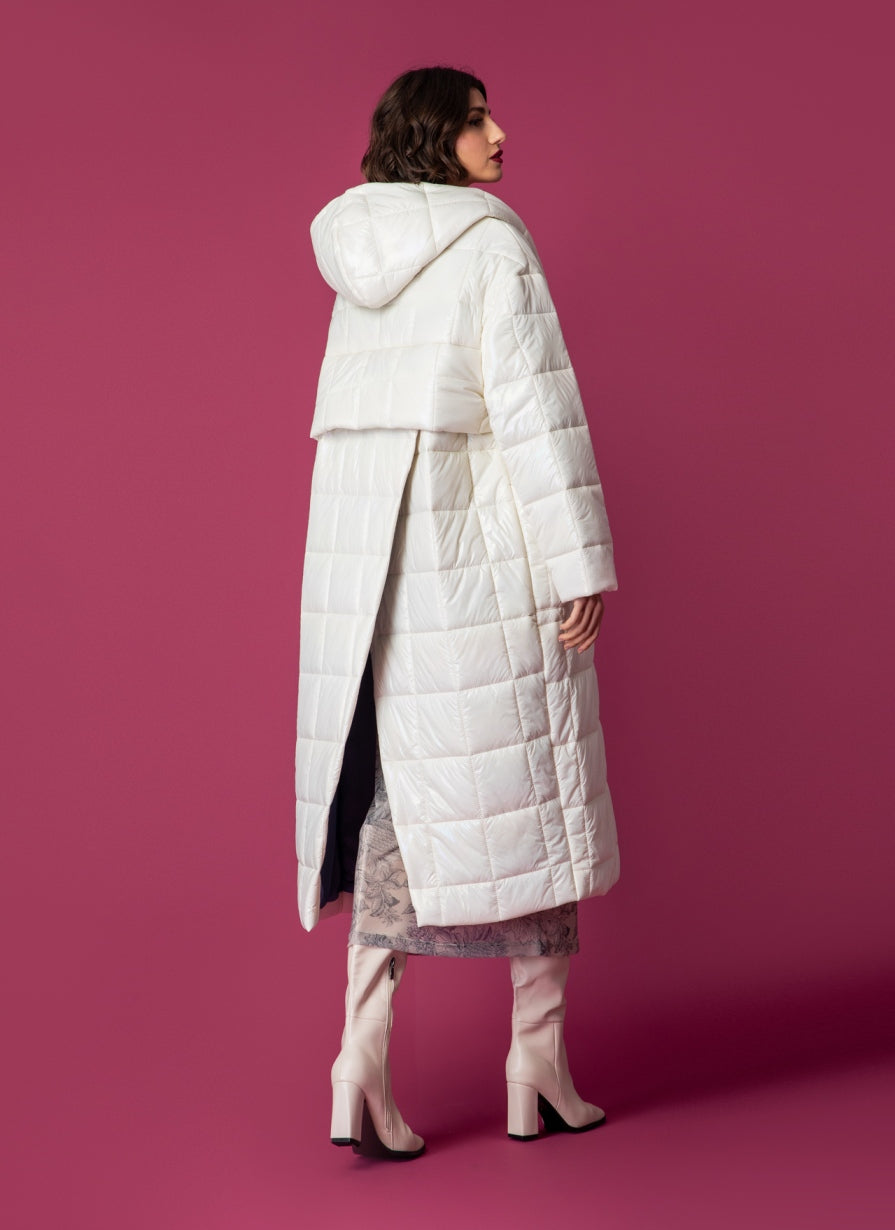 KELLY PUFFER JACKET ECRU