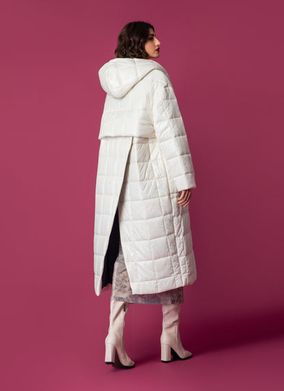 KELLY PUFFER JACKET ECRU