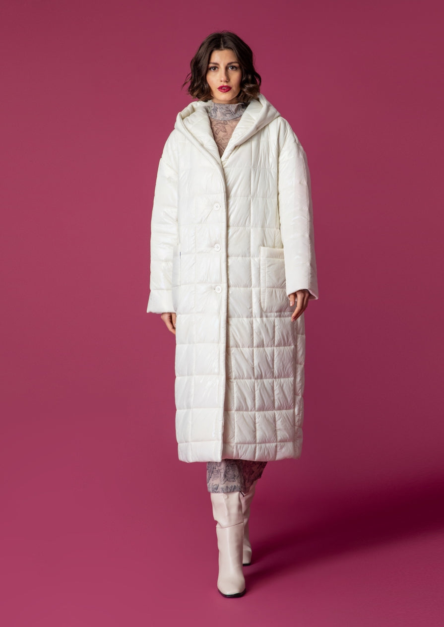 KELLY PUFFER JACKET ECRU