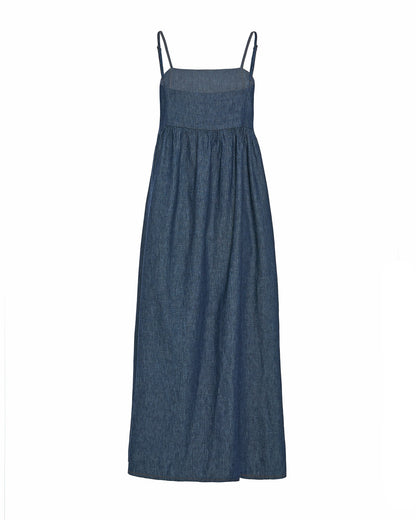 Milla BRERA DENIM LONG DRESS - Vesta Donna 