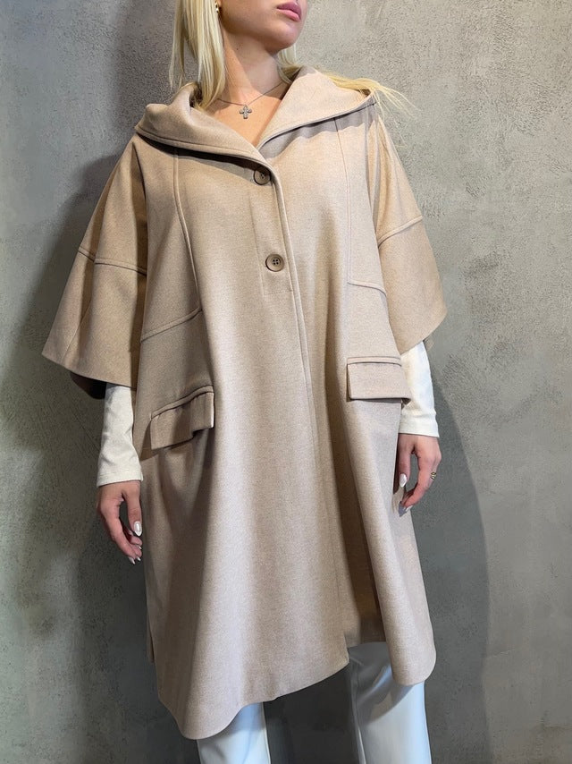  HAZEL COAT BEIGE - Vesta Donna 