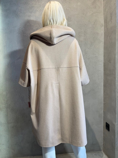  HAZEL COAT BEIGE - Vesta Donna 