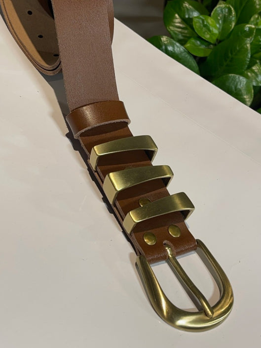 KIA BELT BROWN