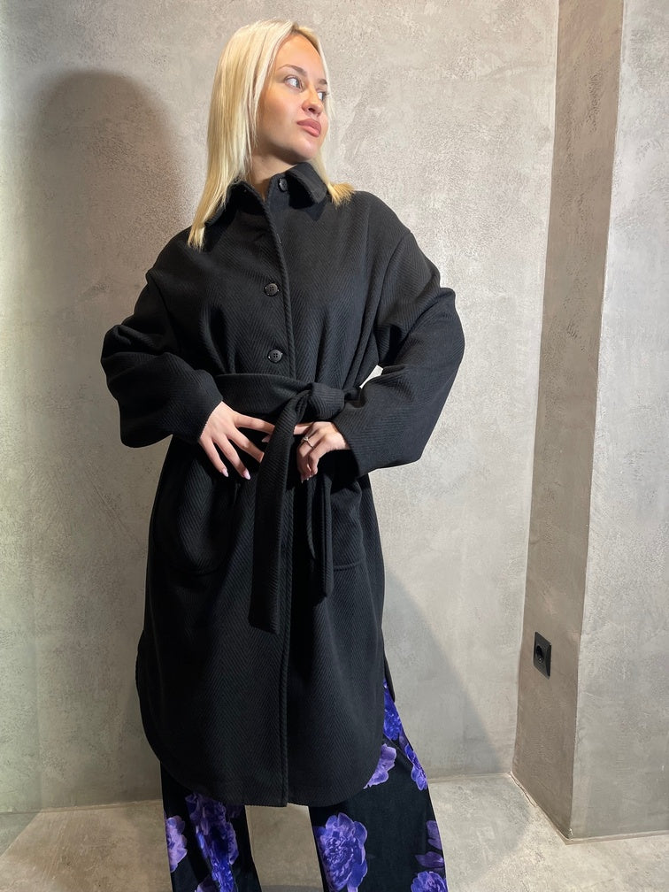 WILLOW COAT BLACK