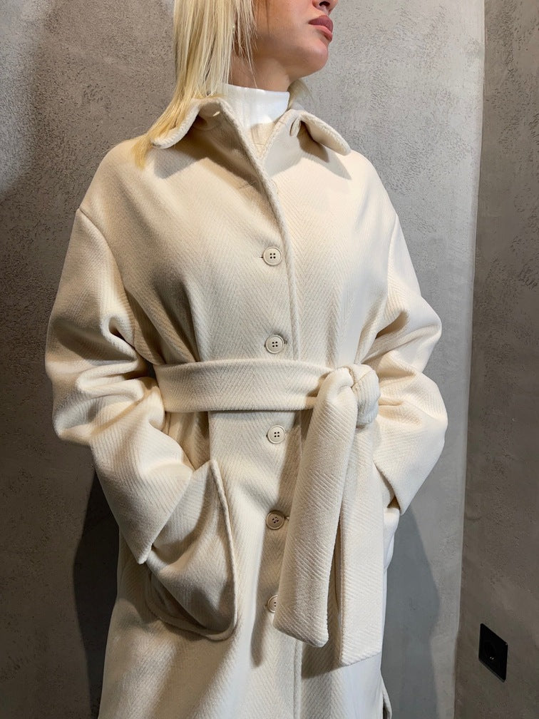 WILLOW COAT VANILLA