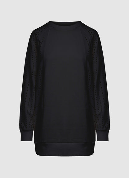 Cutcuutur BRONX BLACK SWEATSHIRT - Vesta Donna 