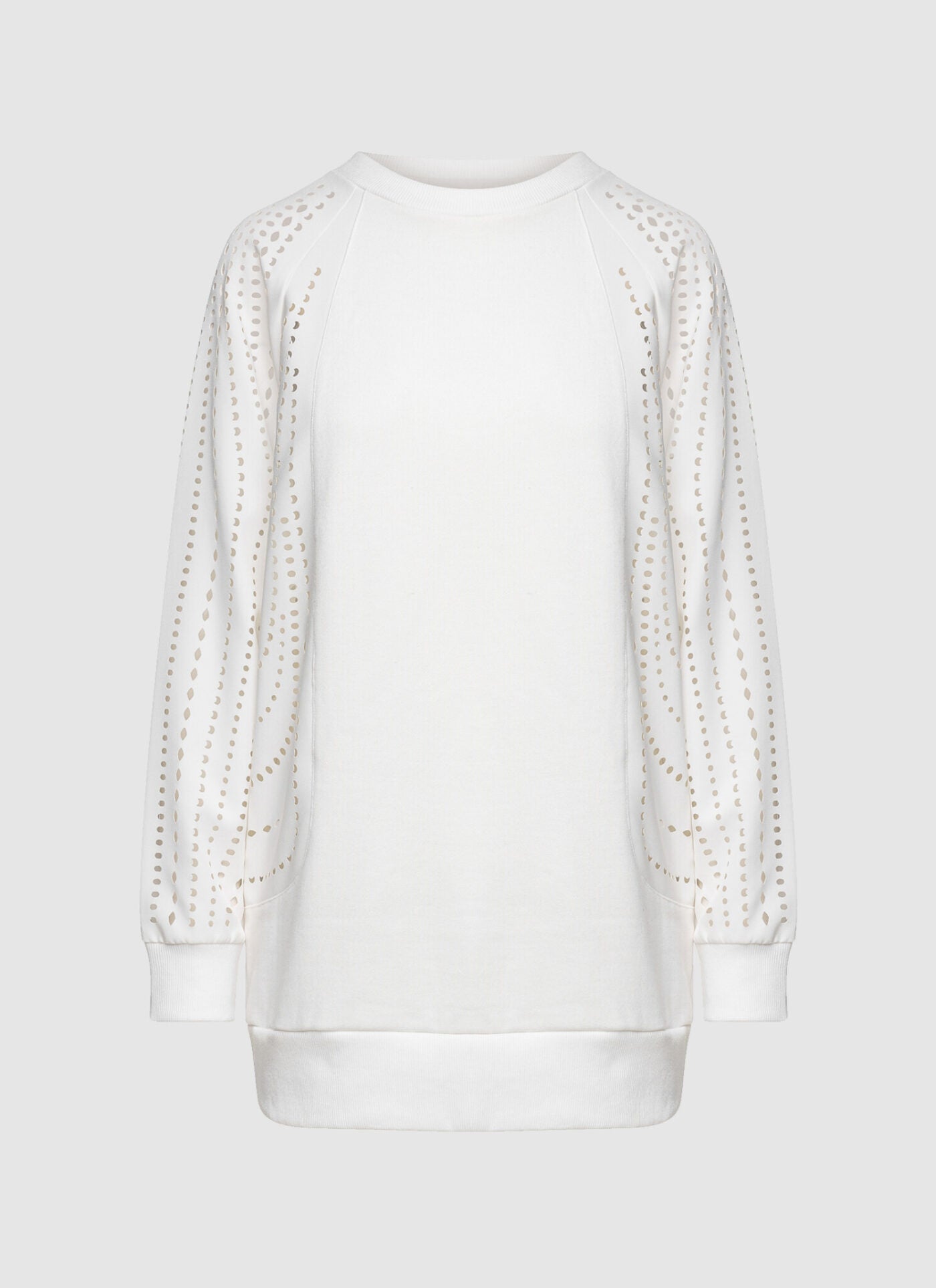 Cutcuutur BRONX WHITE SWEATSHIRT - Vesta Donna 