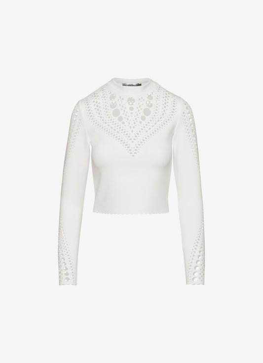 Cutcuutur MARIANNE TOP WHITE - Vesta Donna 