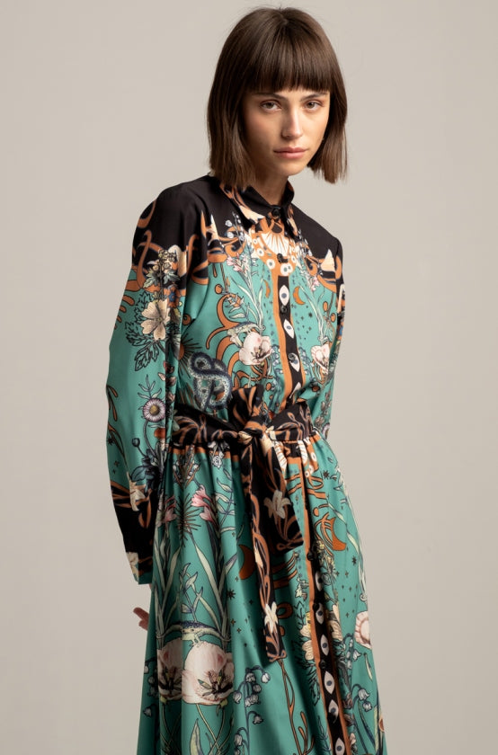 Peace & Chaos ANTHOLOGY SHIRTDRESS - Vesta Donna 