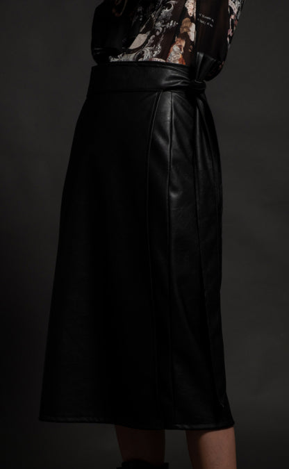  SUBCULTURE BLACK SKIRT - Vesta Donna 