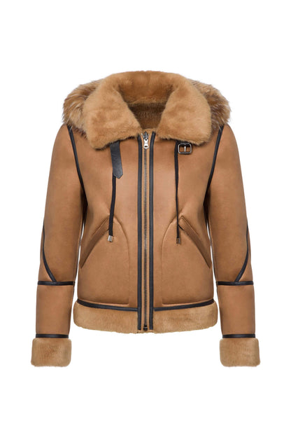 URBANCODE & VEGANCODE Reversible aviator jacket - Vesta Donna 