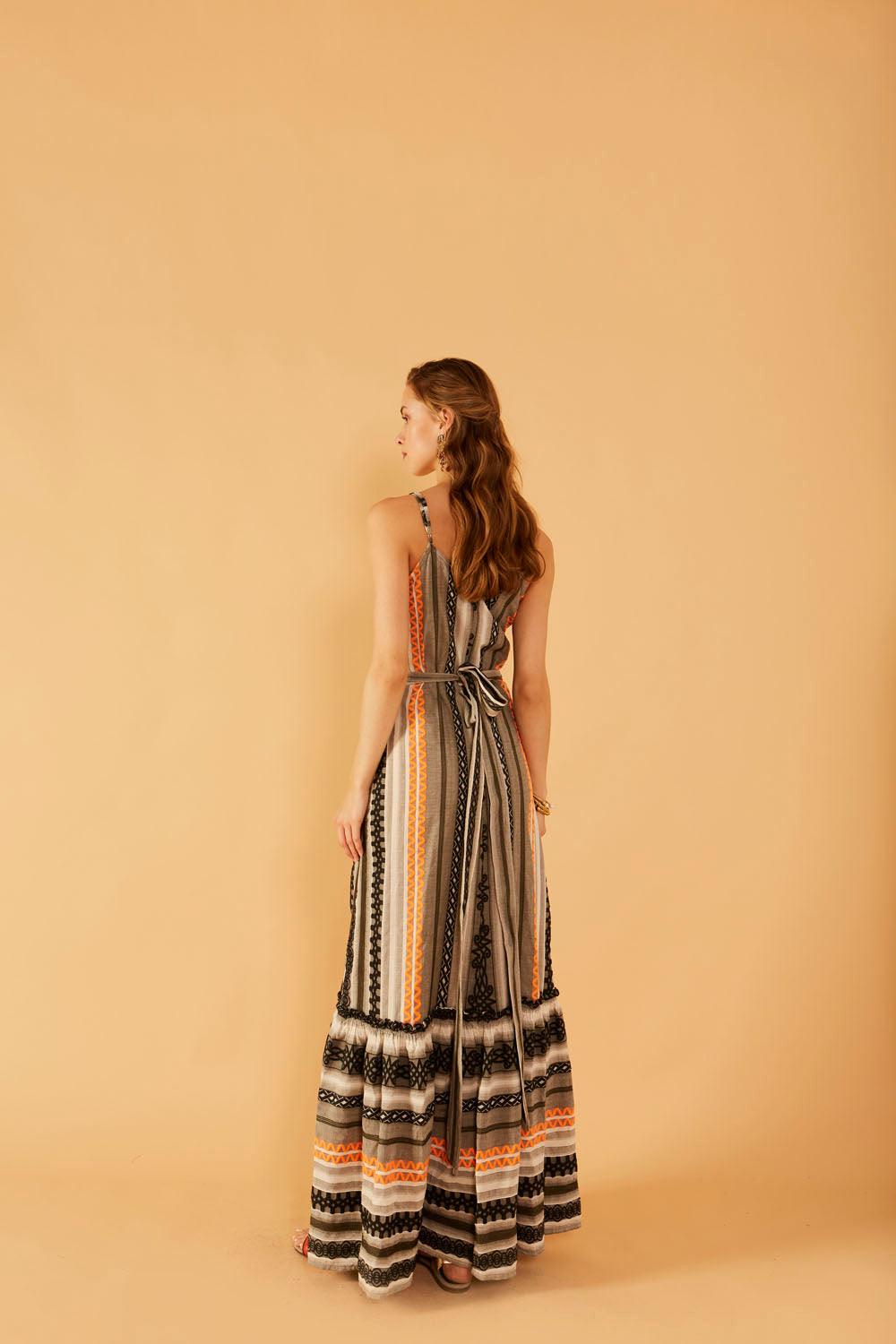 Nema MARGARET MAXI DRESS - Vesta Donna 