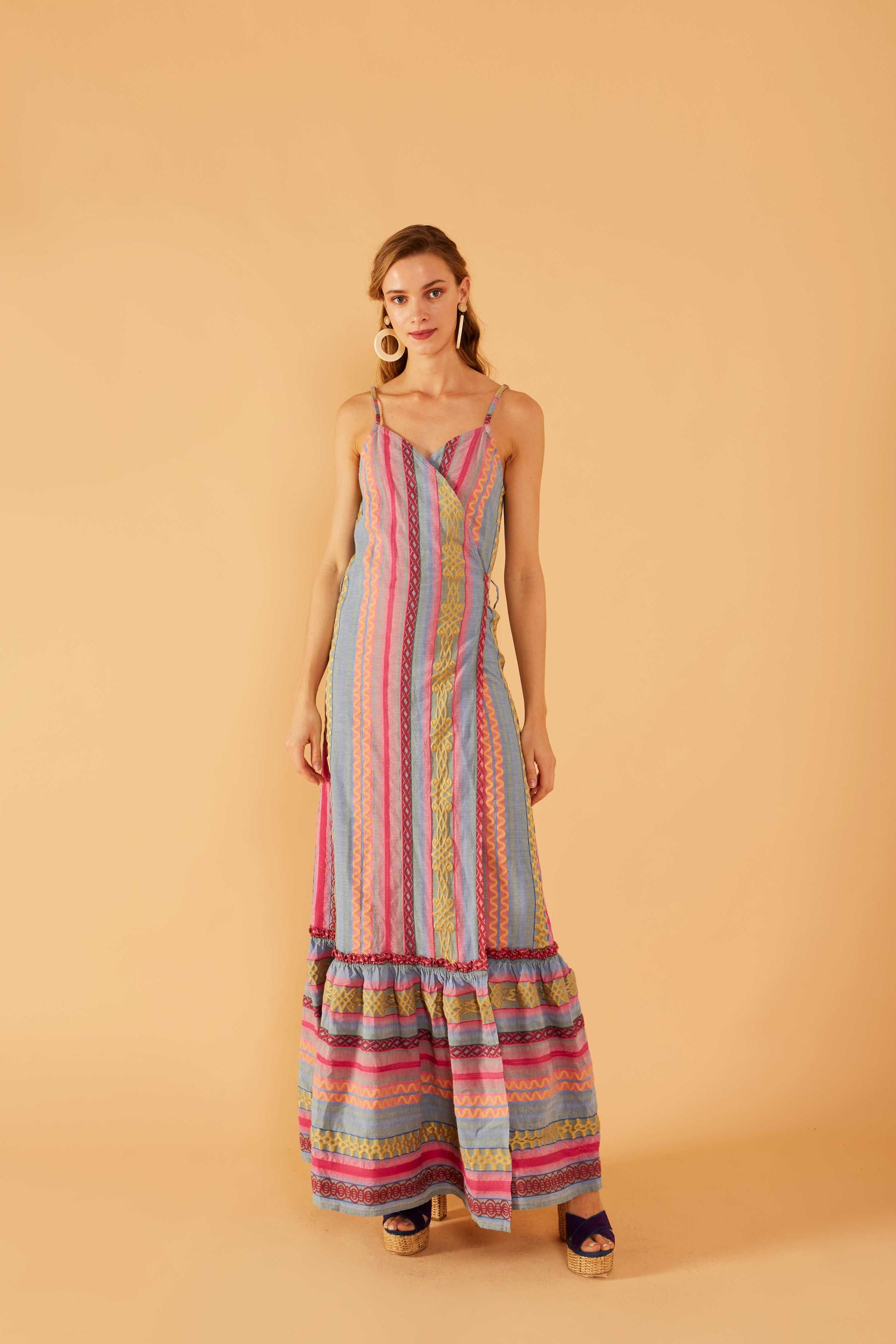 Nema MARGARET MAXI DRESS - Vesta Donna 